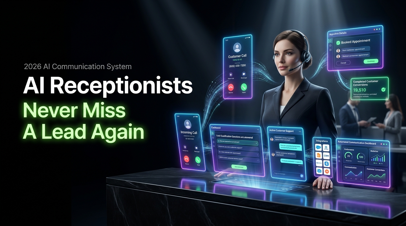 How AI Receptionists Are Helping Businesses Never Miss a Lead in 2026
